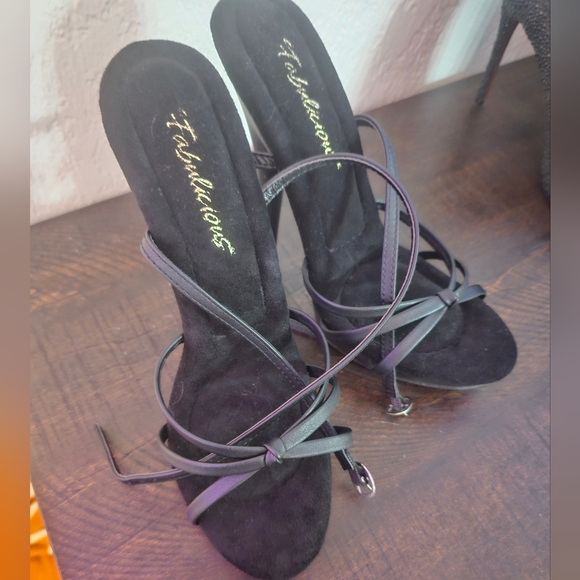 fabulicious Shoes Black Heels Poshmark